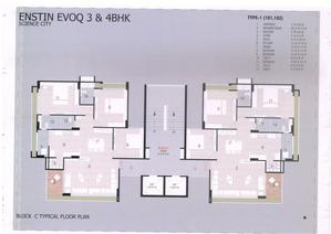 Project Image of 2430.0 - 4059.0 Sq.ft 3 BHK Apartment for buy in Enstin Evoq