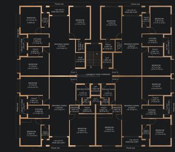 Project Image of 1409.96 - 1433.21 Sq.ft 3 BHK Apartment for buy in Evos Galaxy