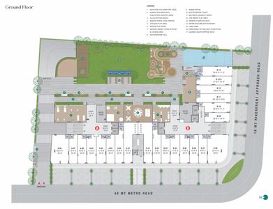 Project Image of 2358.0 - 2421.0 Sq.ft 3 BHK Apartment for buy in Ayunam Sarita