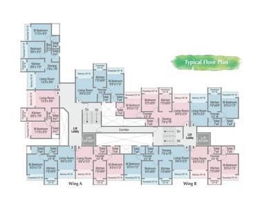 Project Image of 412.04 - 578.02 Sq.ft 1 BHK Apartment for buy in Oasis Elysian Wing A And B