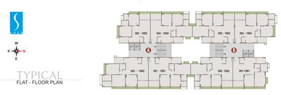 Project Image of 636.15 - 956.27 Sq.ft 2 BHK Apartment for buy in Span Somnath