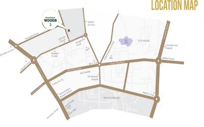 Project Image of 961.0 - 1066.0 Sq.ft 3 BHK Apartment for buy in Renaissance Woods 3