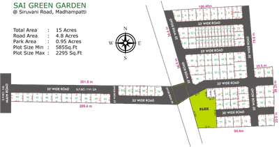 Project Image of 585.0 - 2295.0 Sq.ft Residential Plot Plot for buy in ABI Infra Sai Green Garden