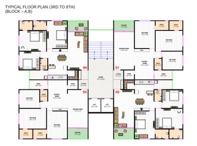 Project Image of 1065.3 - 1475.73 Sq.ft 3 BHK Apartment for buy in Kesar Empire