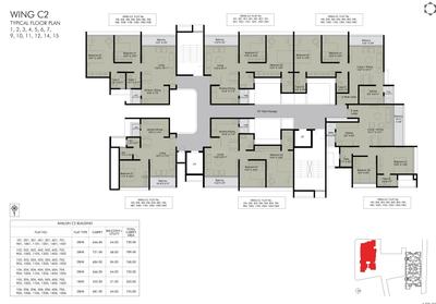 Project Image of 744.0 - 807.0 Sq.ft 2 BHK Apartment for buy in Classic Codename Zero