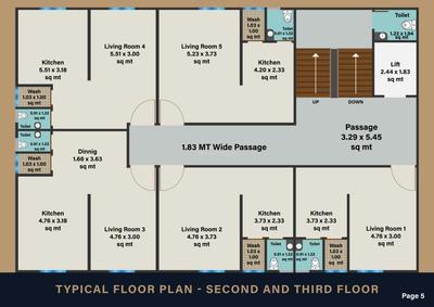 Project Image of 161.14 - 414.63 Sq.ft 1 RK Apartment for buy in Vardhaman Vraj Platinum