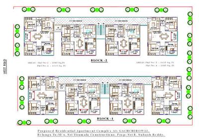 Project Image of 727.0 - 783.0 Sq.ft 2 BHK Apartment for buy in Avaneendra Tirumala Castle