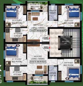 Project Image of 0.0 - 700.0 Sq.ft 2 BHK Apartment for buy in ACS Evergreen