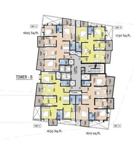 Project Image of 1230.0 - 2445.0 Sq.ft 2 BHK Apartment for buy in Landmark Green County
