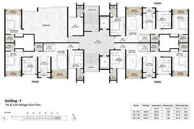 Project Image of 756.0 - 1041.0 Sq.ft 2 BHK Apartment for buy in Saheel Itrend Vesta