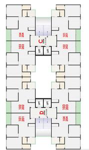 Project Image of 0.0 - 649.6 Sq.ft 2 BHK Apartment for buy in Tvamev Iconic Tower