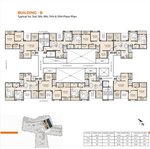 Project Image of 385.0 - 754.0 Sq.ft 1 BHK Apartment for buy in Essen Aishwaryam Courtyard