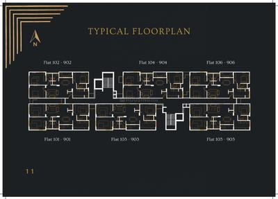 Project Image of 0.0 - 1173.0 Sq.ft 3 BHK Apartment for buy in Ramaniyam Manasa
