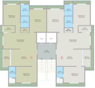 Project Image of 0.0 - 960.14 Sq.ft 3 BHK Apartment for buy in Lakshya Sun Elite