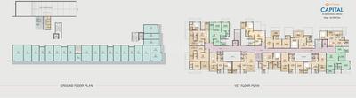 Project Image of 339.0 - 423.0 Sq.ft 1 BHK Apartment for buy in A V Vitthal Capital