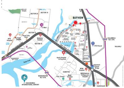 Project Image of 562.0 - 655.0 Sq.ft 2 BHK Apartment for buy in Tricity Bayview