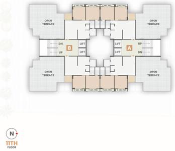 Project Image of 1629 Sq.ft 3 BHK Apartment / Flat for sale in Sargasan for Rs. 7000000