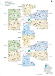 Project Image of 635.0 - 1552.0 Sq.ft 2 BHK Apartment for buy in Appaswamy The Bloomingdale