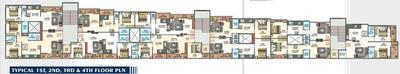 Vikas Gemini Heights III Apartment Cluster Plan 1