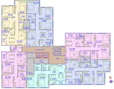 Project Image of 876.0 - 1364.0 Sq.ft 2 BHK Apartment for buy in Aspirations Harmony