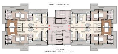 Project Image of 2249.0 - 2658.0 Sq.ft 3 BHK Apartment for buy in Sawasdee Heights