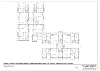 M S Chauhan Residency Cluster Plan 1
