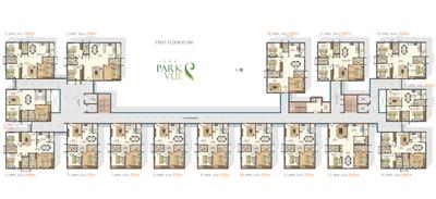 Project Image of 1074.0 - 2009.0 Sq.ft 2 BHK Apartment for buy in SK Park Vue