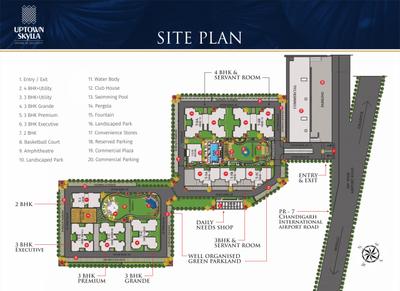 Project Image of 2505 Sq.ft 4 BHK Apartment / Flat for sale in PR7 Airport Road for Rs. 23000000