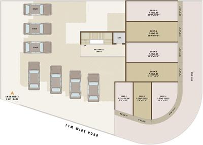 Project Image of 164.0 - 296.0 Sq.ft 1 RK Apartment for buy in RK Vaishnavi Pride