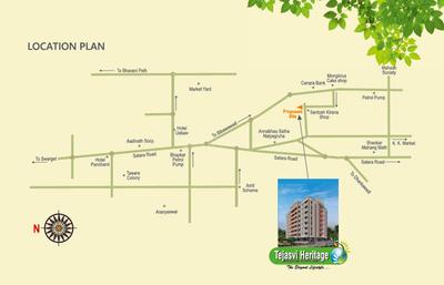 Project Image of 1143.02 - 1324.71 Sq.ft 3 BHK Apartment for buy in Tejasvi Heritage