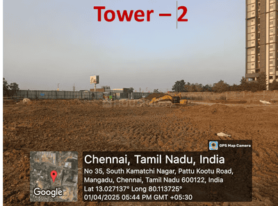 Project Image of 818.0 - 1285.0 Sq.ft 2 BHK Apartment for buy in Shriram 122 West