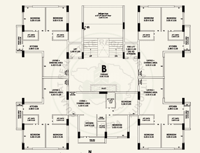 Project Image of 558.11 - 946.58 Sq.ft 2 BHK Apartment for buy in Akhilam Shaligram Heights
