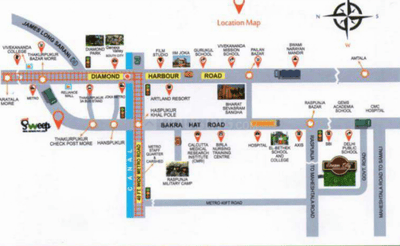Project Image of 1440 Sq.ft Residential Plot / Land for sale in Joka for Rs. 450555