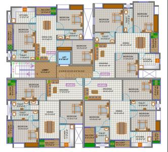 Project Image of 826.99 - 964.98 Sq.ft 3 BHK Apartment for buy in M Tech Shivay Arcade