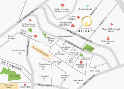 Project Image of 380.0 - 529.0 Sq.ft 1 BHK Apartment for buy in Ratnaakar Aventus Heights Wing A And C