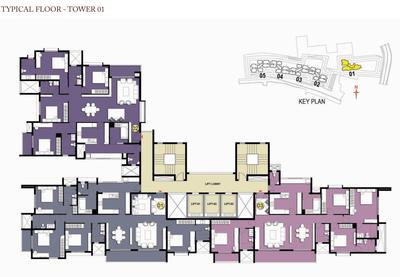 Project Image of 1263 Sq.ft 2 BHK Apartment / Flat for sale in Binnipete for Rs. 22500000