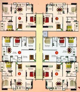 Project Image of 1020.0 - 1425.0 Sq.ft 2 BHK Apartment for buy in Aparna Mansion