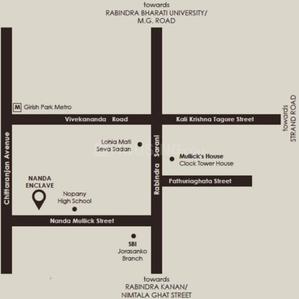 Isha Nanda Enclave Location Plan 1