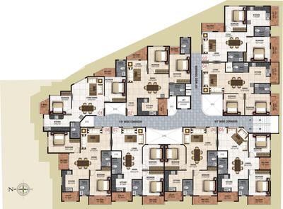 Project Image of 1025.0 - 1165.0 Sq.ft 2 BHK Apartment for buy in Vertex Venezia