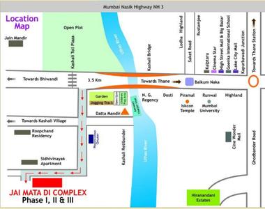 Project Image of 800 Sq.ft 1 BHK Apartment / Flat for sale in Bhiwandi for Rs. 3500000