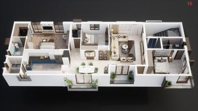 Project Image of 0.0 - 1856.0 Sq.ft 3 BHK Apartment for buy in Avkash Tanvi