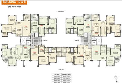 Project Image of 477.0 - 1320.0 Sq.ft 1 BHK Apartment for buy in Chirag Grande View 7 Phase 1 Building A to Phase 2 Building C