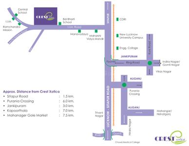 Project Image of 1235.0 - 1910.0 Sq.ft 2 BHK Apartment for buy in Crest Exotica