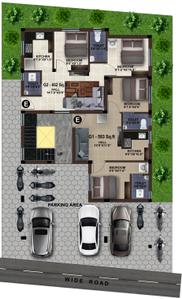 Project Image of 448.0 - 731.0 Sq.ft 1 BHK Apartment for buy in MP Elina