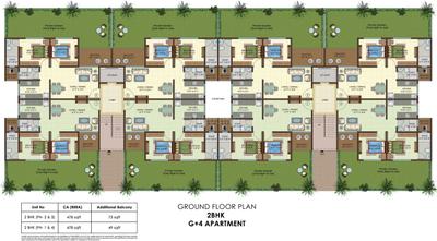 Project Image of 312.0 - 478.0 Sq.ft 1 BHK Apartment for buy in Olympeo Riverside Phase 1