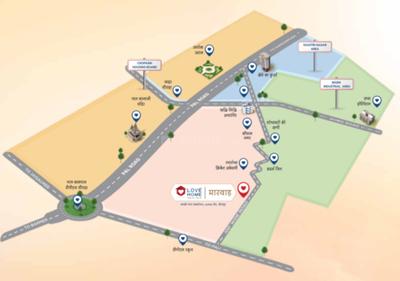 Project Image of 431.0 - 524.0 Sq.ft 2 BHK Apartment for buy in The Love Marwar Phase 2