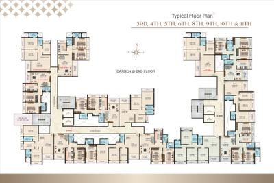 Project Image of 701.38 - 954.01 Sq.ft 2 BHK Apartment for buy in Neelkanth Stella