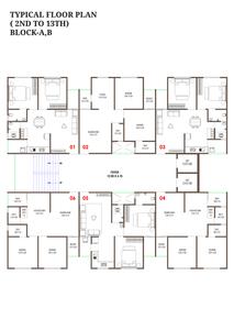 Project Image of 599.01 - 862.51 Sq.ft 2 BHK Apartment for buy in Shree Sankalp Sky