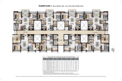 Project Image of 903.0 - 1130.0 Sq.ft 3 BHK Apartment for buy in Merlin Lakescape Phase II