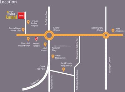 Project Image of 0.0 - 1000.0 Sq.ft 3 BHK Apartment for buy in Arihant Indrakamal